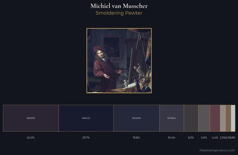 Michiel van Musscher Palette 5