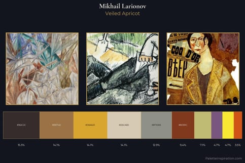 Mikhail Larionov Master Palette - Veiled Apricot