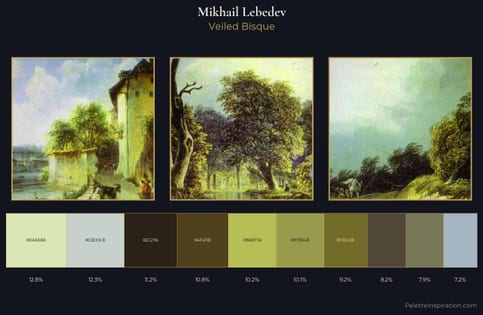 Mikhail Lebedev Palette 1 - Veiled Bisque