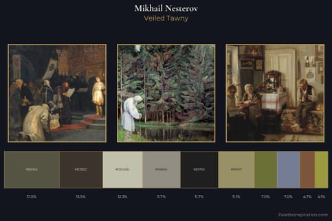 Mikhail Nesterov Master Palette