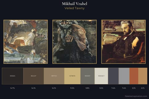 Mikhail Vrubel Master Palette