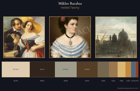 Miklos Barabas Palette 4 - Veiled Tawny