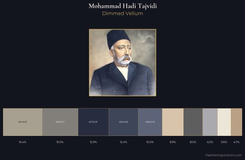 Mohammad Hadi Tajvidi Palette 2