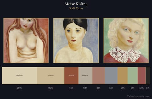 Moise Kisling Palette 2 - Soft Ecru