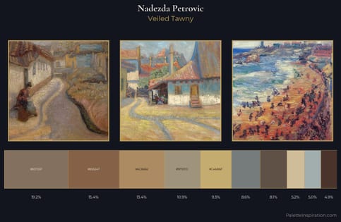 Nadezda Petrovic Palette 1 - Veiled Tawny