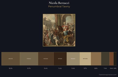 Nicola Bertucci Palette 2 - Penumbral Tawny