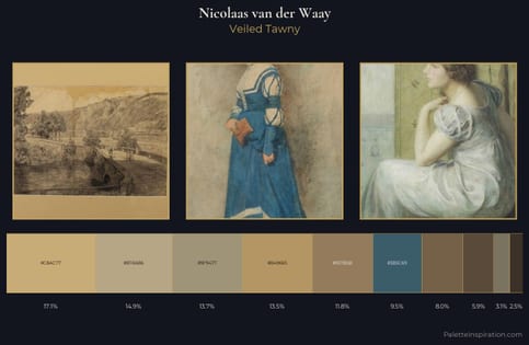 Nicolaas van der Waay Palette 4 - Veiled Tawny