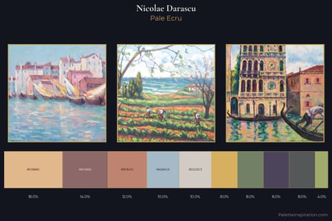 Nicolae Darascu Master Palette - Pale Ecru