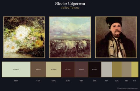 Nicolae Grigorescu Palette 4