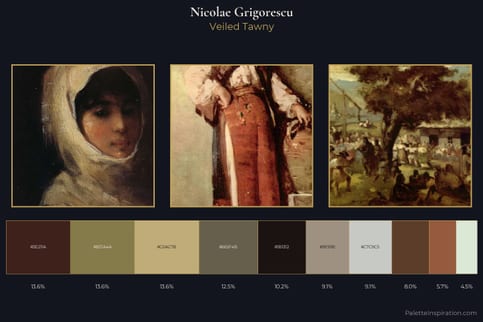 Nicolae Grigorescu Master Palette