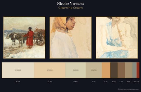 Nicolae Vermont Palette 2 - Gleaming Cream