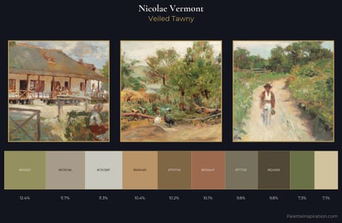Nicolae Vermont Palette 5 - Veiled Tawny