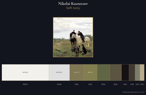 Nikolai Kuznetsov Palette 1 - Soft Ivory