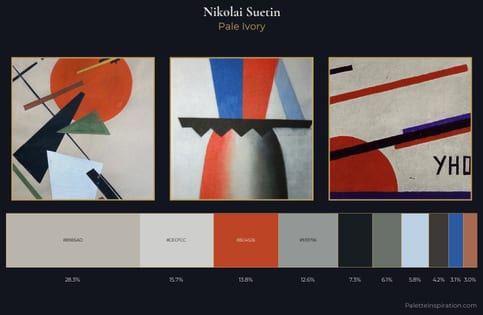 Nikolai Suetin Palette 3