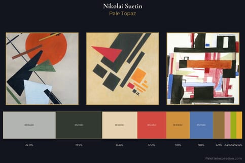 Nikolai Suetin Master Palette - Pale Topaz