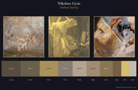 Nikolaos Gyzis Palette 1 - Veiled Tawny
