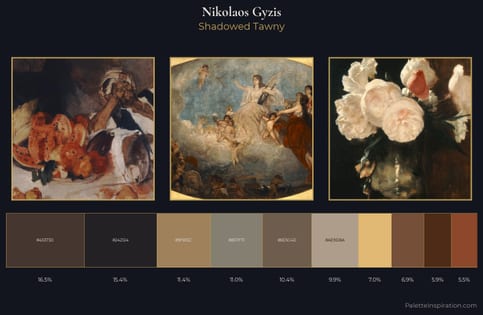 Nikolaos Gyzis Palette 4 - Shadowed Tawny