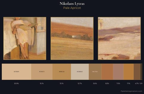 Nikolaos Lytras Palette 3 - Pale Apricot