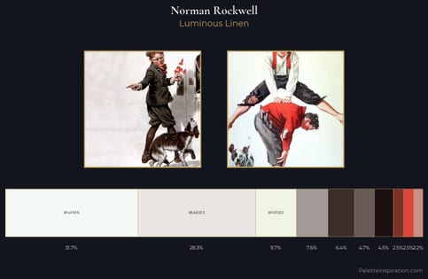 Norman Rockwell Palette 3