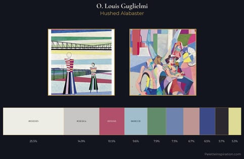 O. Louis Guglielmi Palette 1