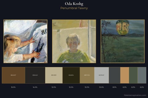 Oda Krohg Master Palette