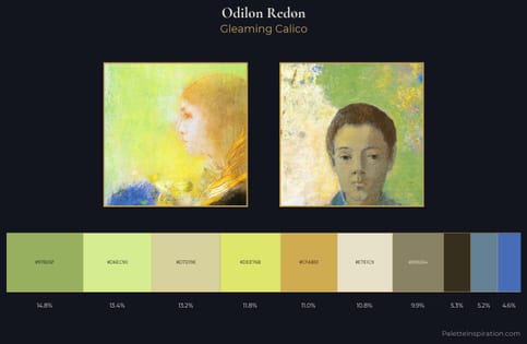 Odilon Redon Palette 1