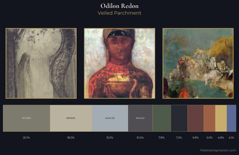Odilon Redon Palette 10