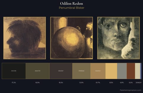 Odilon Redon Palette 15