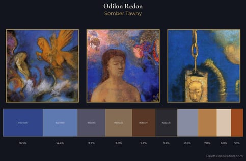 Odilon Redon Palette 16