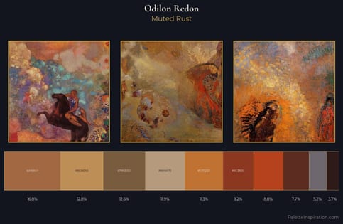 Odilon Redon Palette 18