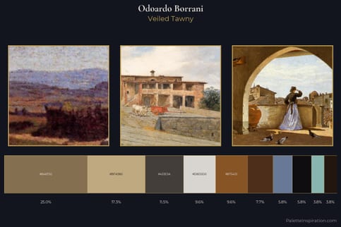 Odoardo Borrani Master Palette