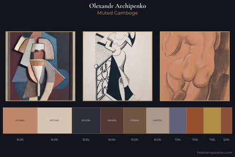 Olexandr Archipenko Master Palette
