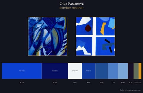 Olga Rozanova Palette 7