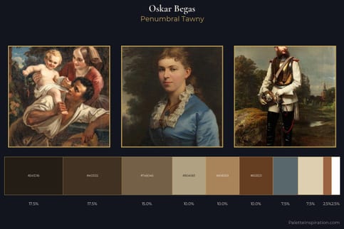 Oskar Begas Master Palette - Penumbral Tawny