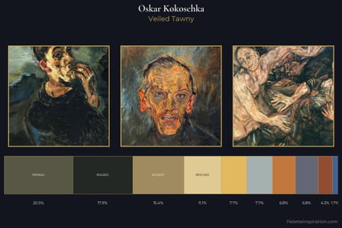 Oskar Kokoschka Master Palette