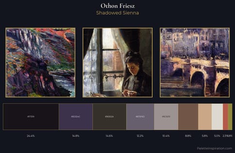 Othon Friesz Palette 6 - Shadowed Sienna