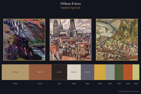 Othon Friesz Master Palette - Veiled Apricot