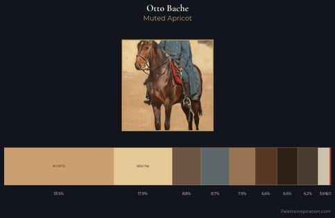 Otto Bache Palette 2 - Muted Apricot