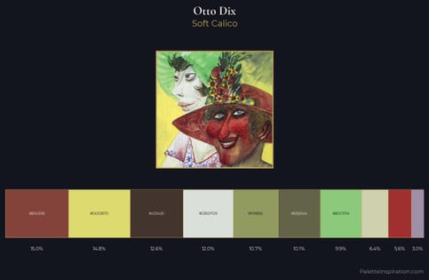 Otto Dix Palette 2 - Soft Calico