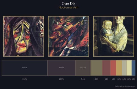 Otto Dix Palette 8