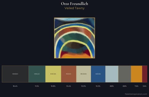 Otto Freundlich Palette 3 - Veiled Tawny
