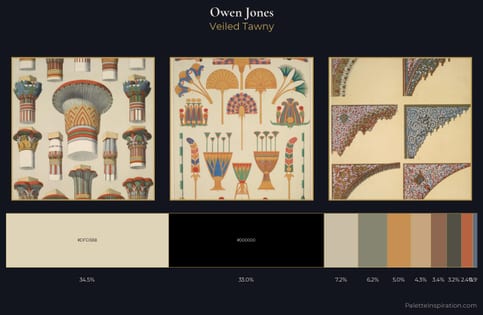 Owen Jones Palette 2 - Veiled Tawny