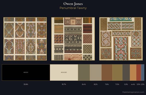 Owen Jones Palette 7 - Penumbral Tawny