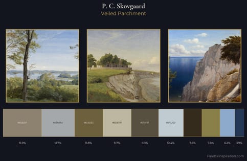 P. C. Skovgaard Palette 2 - Veiled Parchment