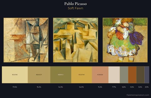 Pablo Picasso Palette 5 - Soft Fawn