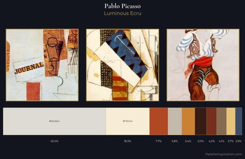Pablo Picasso Palette 6