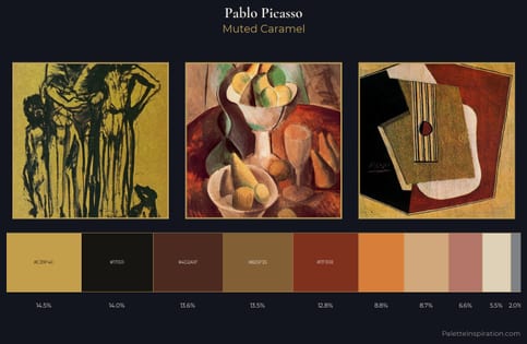 Pablo Picasso Palette 9 - Muted Caramel