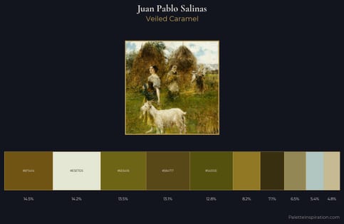 Juan Pablo Salinas Palette 1 - Veiled Caramel