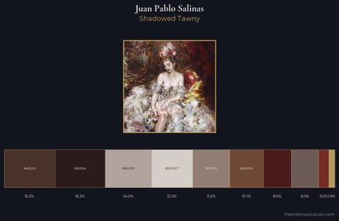 Juan Pablo Salinas Palette 3 - Shadowed Tawny