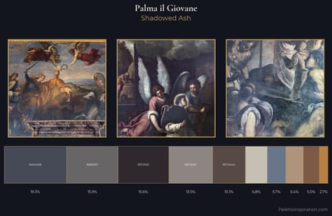 Palma il Giovane Palette 4 - Shadowed Ash